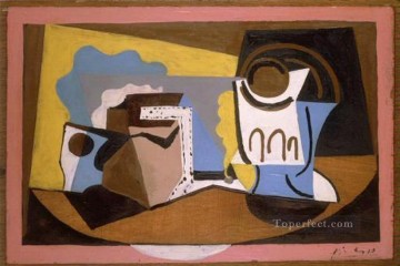  life - Still Life 3 1924 cubist Pablo Picasso
